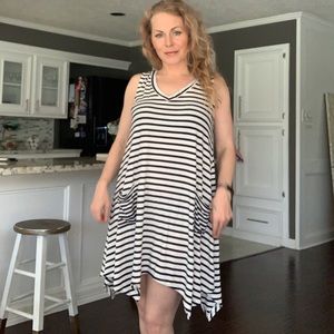 Striped sun dress